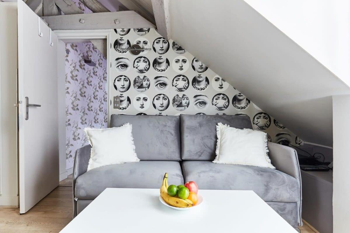 Appartement Vosges 1Br Cozy à Paris Extérieur photo